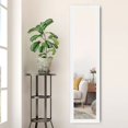 thumbnail image 4 of 55"x12" White Full Length Mirror Floor Mirror Wall Mounted Mirror Hanging Horizontally Vertically Modern Bedroom Mirror Dressing Mirror, 4 of 7