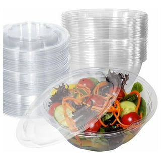 Small Plastic Containers With Lids Salad Lunch Box To Go Container  Disposable