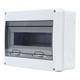 thumbnail image 3 of Caja de disyuntor impermeable para montaje en superficie, caja de distribución doméstica para exteriores de 12 vías, 3 of 15