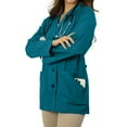 thumbnail image 3 of Panda Uniform by HeedFit Women's 29" Tailored Lab Coat – 6XL Teal, 3 of 6