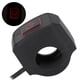 thumbnail image 2 of Botón de control del interruptor del manillar de la motocicleta de 22 mm, impermeable, universal para faros delanteros, rojo, 2 of 10
