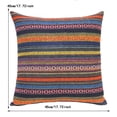 thumbnail image 3 of Funda De Almohada Nueva Europea Y A Rayas, Retro, Familiar, Con Diseño De Viento, Para Coche, Bohemia Hold, 45 × 45 Cm, 3 of 8