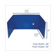 thumbnail image 3 of Study Carrel, 48 x 18, Assorted Colors, 24/Pack | Bundle of 2 Packs, 3 of 5