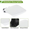 thumbnail image 4 of No.51118060682 Front Right Side Bumper Headlight Washer Nozzle Cover Cap for BMW 428i 2014-2016 White Bumper Trim Nozzle Cover 1 Pc, 4 of 7
