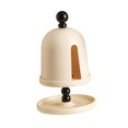 thumbnail image 2 of deevoka Facial Towel Box, Paper Dispenser with Palette, Freestanding Tissue Case, Napkin White, 2 of 9