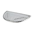 thumbnail image 2 of Almencla Japanese Semicircle Net Barbecue Grill Mesh Rack for Restaurant Camping Fish 24cmx12cmx1.5cm, 2 of 8
