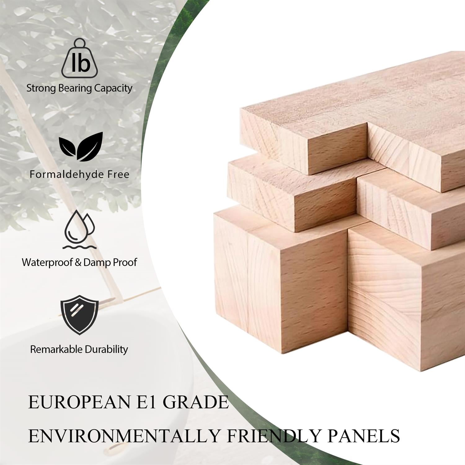 Demi Bonn 23" Wall-Mounted Bathroom Vanity with Sink, Stone Resin Countertop and 2 Soft Close Drawers, Faucets and Drains Not Included, White