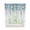 Blue Green, variant on Teal Eucalyptus Leaves Swag Valances for Windows, Spring Floral Summer Botanical Rod Pocket Sheer Valances for Large Windows, Swag Toppers Light Filtering for Kitchen Living Room 2 Panels 36''x45''