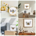 thumbnail image 6 of Embroidery Kit for Beginners and seasoned embroidery enthusiasts— 4 Pack Bee and Flower Cross Stitch Kits with Sewing Set of Hoops,Threads,Needles, 6 of 6