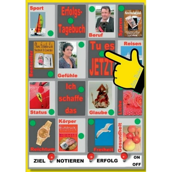 Mein Erfolgstagebuch - Ja, ich schaffe das!: Ein Glücks- und Erfolgs-Tagebuch mit über 100 Seiten zum Notieren der tägli, (Paperback)