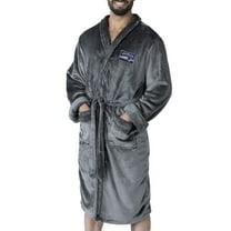 Men's The Northwest Group Charcoal New England Patriots Bathrobe