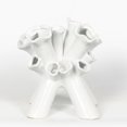 thumbnail image 1 of White Modern Art Look Vase, 1 of 1