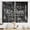 02black, variant on Brown Black Rustic Kitchen Curtains Short Small Farm Country Farmhouse Rod Pocket Fork and Spoon Kitchenware Bedroom Living Room Treatment Fabric 2 Panels 27.5Wx39H Inch