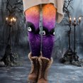 thumbnail image 4 of mgoYE Halloween Yoga Pants for Women High Waist Printed Yoga Pants Holiday Tights Leggings Women Size S, 4 of 7
