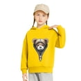 thumbnail image 3 of Sudadera con capucha para bebé, niño y niña, sudadera informal con estampado para bebé, regalo para niña, blusa, 3 of 5