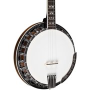Gold Tone BG-150F Left-Handed Bluegrass Banjo with Flange Vintage Brown