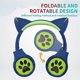 thumbnail image 4 of compatible Kids Bluetooth Headphones, CF9 Cat Ear Headphones with LED Light, Boom Mic&Built-in Mic for Calls, 85dB Volume Limited Kids Headphones Wire, 4 of 5