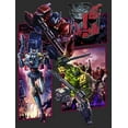 thumbnail image 2 of Women's Transformers Autobots Character Panels  Graphic Tee Black X Large, 2 of 4