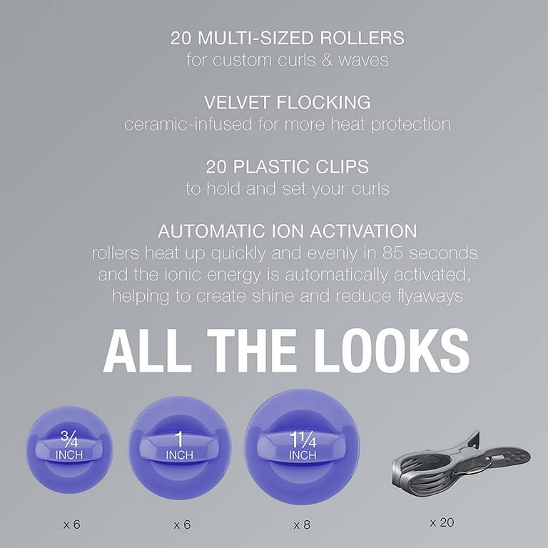 Infiniti pro by conair heated cheap rollers