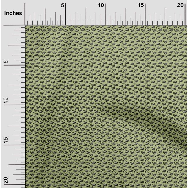 oneOone Polyester Lycra Light Green Fabric Abstracts Craft Projects Decor Fabric Printed By The Yard 56 Inch Wide