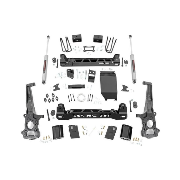 Rough Country 6" Lift Kit (fits) 2019-2020 Ranger 4WD | N3 Shocks | Crossmember Knuckle | Suspension System | 50530
