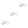 thumbnail image 3 of stanreset 1/2/3/5 2 Pieces Metal Curtain Tieback Replacement Simple Style Solid Color Household Sunshade Fastener Buckle Accessories Beige 3PCS, 3 of 6