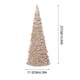 thumbnail image 3 of Teissuly Lighted Christmas Tree Figurine Color Changing LED Acrylic Holiday Tree Christmas Table Top Decoration for Centerpieces Window Desk Mantel Teissuly WER202310160464, 3 of 3
