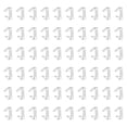thumbnail image 2 of CLIPS de MELLA de 60 PCS CUBIERTAS de CUBIERTA de CUBIERTA Multipropósito clips de soporte transparente moderno para un restaurante para acampar de 4.8x3.9x1.5 cm, 2 of 8