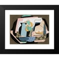 thumbnail image 2 of Georges Valmier 18x14 Black Modern Framed Museum Art Print Titled - Death Death (1926), 2 of 5