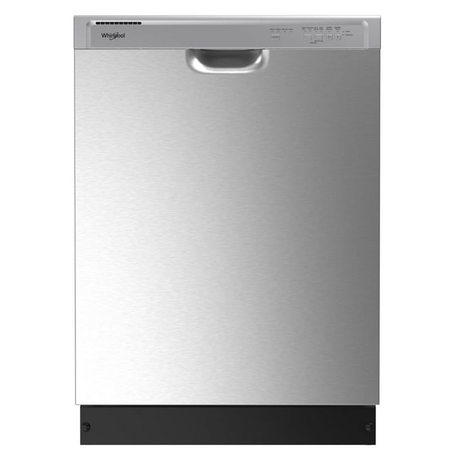 Whirlpool 24 in Dishwasher with Boost Cycle stainless steel