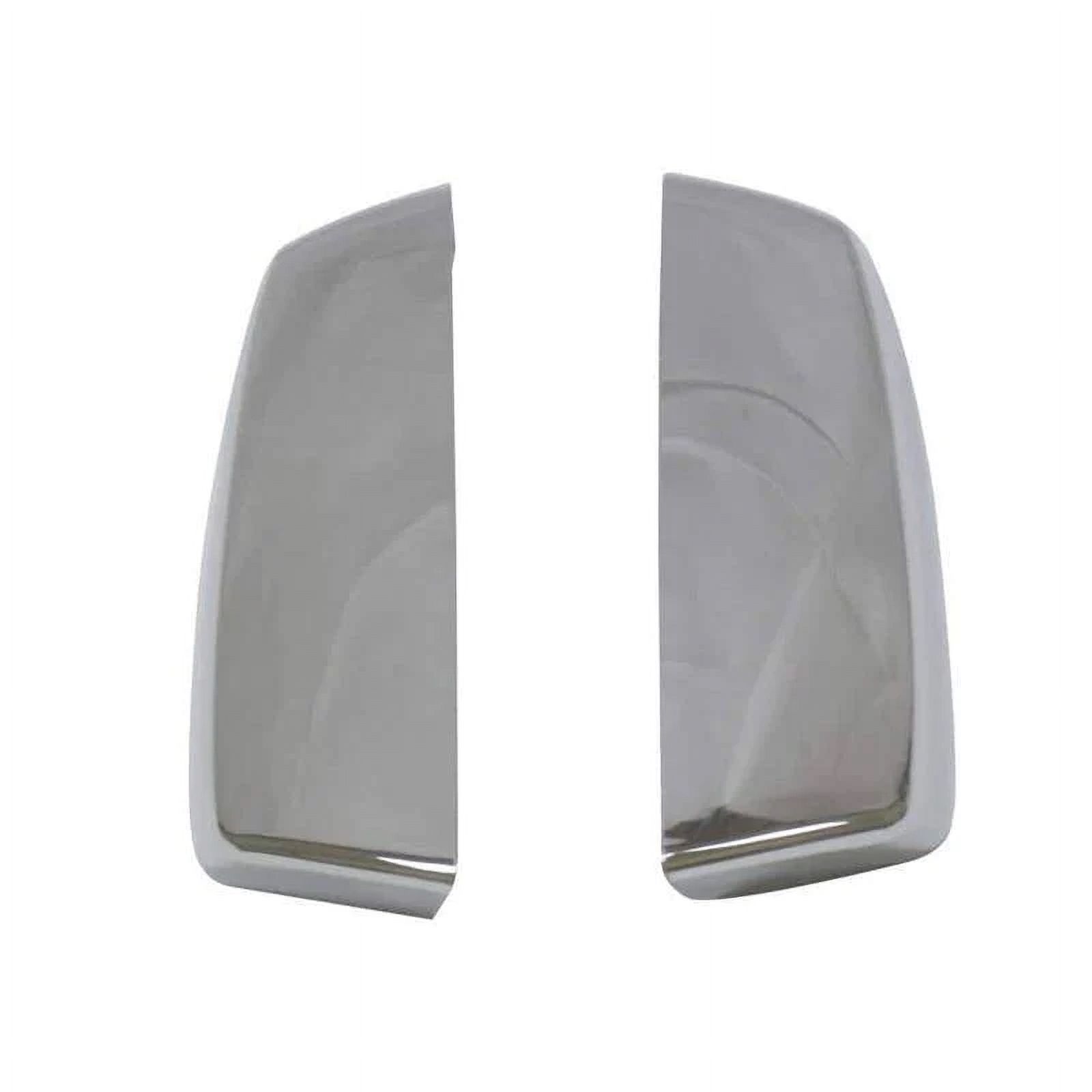 NINTE Mirror Cover for 2014-2018 GMC Sierra 1500 Chevy Silverado 1500 Add-on Overlays NON-Replacement