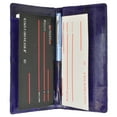thumbnail image 7 of Genuine Eel Skin Leather Checkbook Cover Credit Card Holder ID Window E 154, 7 of 7