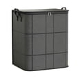 thumbnail image 2 of Fabric Storage Bin with Lid, Clothing Storage Organizer, Storage for Blankets, Under Bed Storage Bin, 20X20X28 in Heavy-Duty Large Capacity Foldable Clothes and Quilt Storage Bag,, 2 of 5