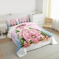 thumbnail image 3 of Castle Fairy Gingerbread Man 2pcs Bedding Comforter Set for Teens,Festival Xmas Twin Comforter Sets,Christmas Tree Breathable Bedding Set,Microfiber Bedroom Decor, 3 of 8