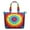 Rainbow Tie Dye, variant on Colorful Rainbow Tie Dye Spiral Pattern Travel Tote Bags for Women Carry On,Large Weekender Bags for Women Travel,Multi Functional Duffle Bag for Work,Shopping,Sports