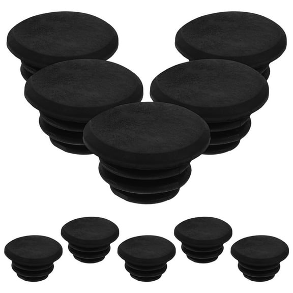 DINHEAROM Bike Handlebar End Caps Rubber 10Pcs