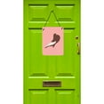 thumbnail image 2 of Caroline's Treasures BB7954DS1216 English Pouter Pigeon Pink Check Wall or Door Hanging Prints, 12x16, multicolor, 2 of 2