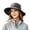 Dark Gray, variant on Women's Waterproof Bucket Hat with Sun Protection, Adjustable Chin Strap Outdoor Sun Hat for Hiking and Travel