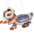 thumbnail image 2 of Hand Puppet with Strings & Rod - Asian Figurine Puppet Portable Crafts for Parties, Children, Spring Festival, White, Traditional Lion Dance Doll, 1PC, 2 of 9