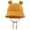 Gold, variant on Wide Brim Baby Sun Bucket Hat 0-4T UPF 50+ - Sun Protection Toddler Beach Hats with Bear Ears Hat Adjustable (Blue, 3-12 Months)