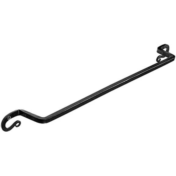 Stur-De Wrought Iron Towel Holder, Rustic Towel Rack for Bath Towels, 21 x 3 x 2