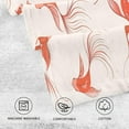 thumbnail image 4 of Dreamtimes Koi Hand Towels, 2 PCS, Highly Absorbent Soft Cotton Face Towels Bathroom Decorative Towel for Beach Gym Spa Shower, 16x28In, 4 of 7
