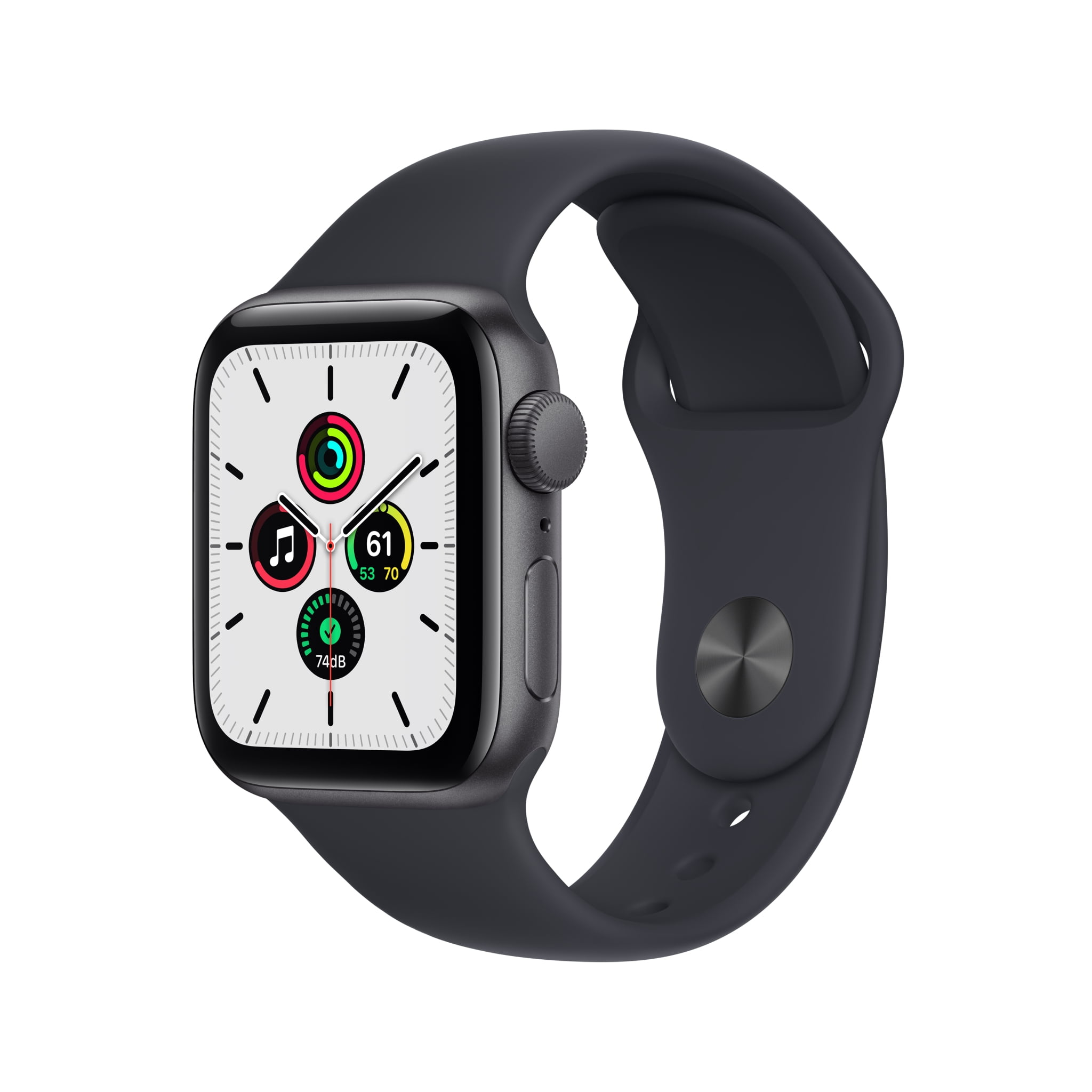 Apple Watch SE (1st Gen) GPS, 40mm Space Gray Aluminum Case with Midnight Sport Band