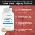 thumbnail image 3 of Youth Switch Supplement & Metabolic Reds Formula Bundle Pack PureHealth Research, 3 of 6