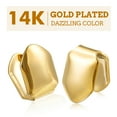 thumbnail image 3 of Hip Hop Single Teeth Caps Gold Bbq Grills Dental Crown Metal Vampire Fangs, 3 of 6