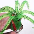 thumbnail image 3 of CAIJIEXI Squid Fishing Lure Assist Hook Silicone Fishing Tackle Saltwater Sea Lure Squid Skirts Squid Lure Green, 3 of 8