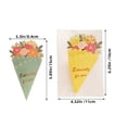 thumbnail image 2 of HOOWIFFY 15Pcs Mother's Day Greeting Cards Assorted Color Paper Cards with Flower Bouquet Design, 2 of 8