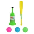 thumbnail image 2 of Juego de bateo de béisbol perfke entrenador con bate máquina lanzadora para niños, 2 of 9