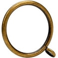 thumbnail image 1 of JushengXMX 36 Pcs Antique Bronze 1.5-Inch Inner Diameter Metal Curtain Rings with Eyelets,Fits Up to 1 1/4-Inch Rod, 1 of 5