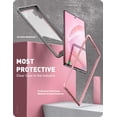 thumbnail image 3 of WEI Ares Series Étui Conçu pour Galaxy Note 10 (Sortie 2019), Étui Pare-Chocs Robuste Transparent Sans Protecteur d'Écran Intégré (Rose), 3 of 8